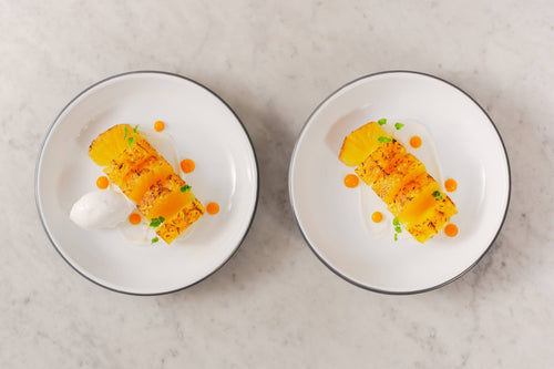 ROASTED PINEAPPLE RECIPE.