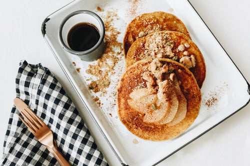 Easy Pumpkin Pancakes.