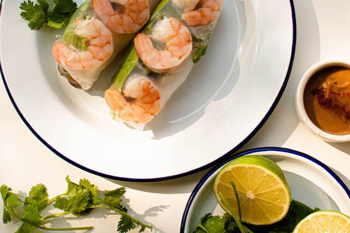 Fresh Summer Vietnamese Rolls.