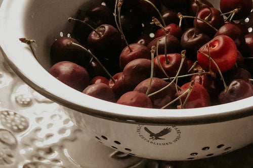 Traditional Cherry Clafoutis.