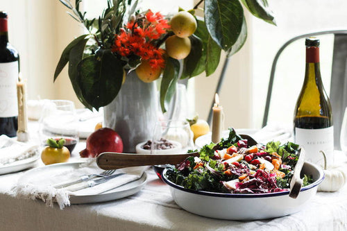 Celebrating Thanksgiving.