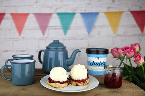 COMPETITION TIME WITH JUDE'S ICE CREAM.