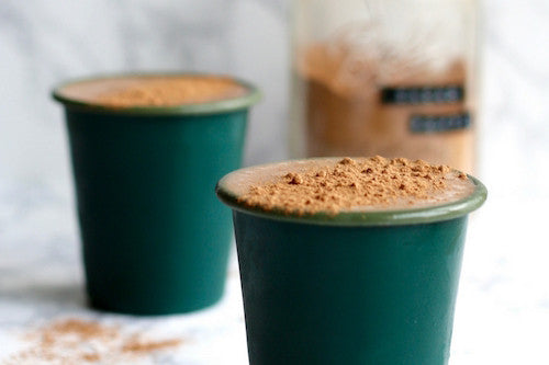 FALCON SMOOTHIES WITH MAPLE BUTTER & CACAO.