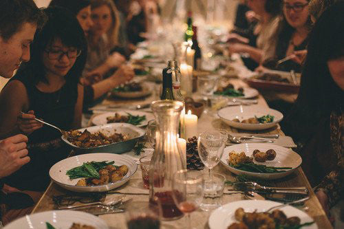 Kinfolk recipe book launch with Falcon enamelware.