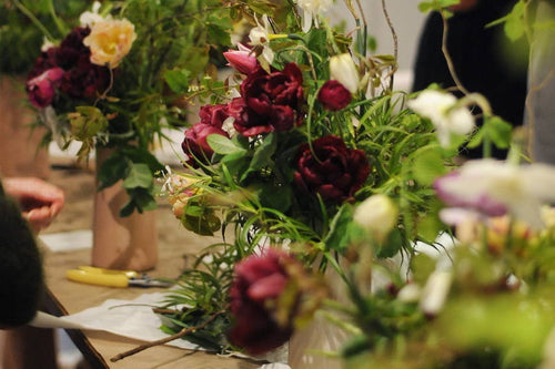 A Flower Arranging Workshop.