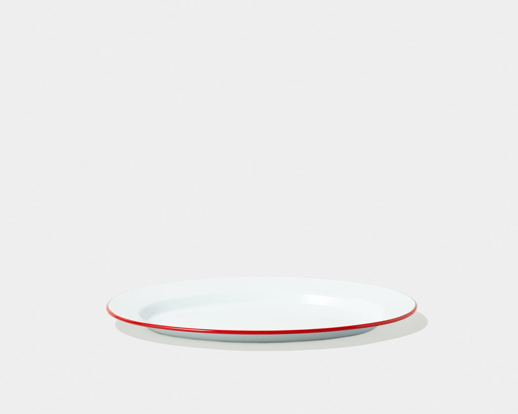 Oval Plate — Falcon Enamelware